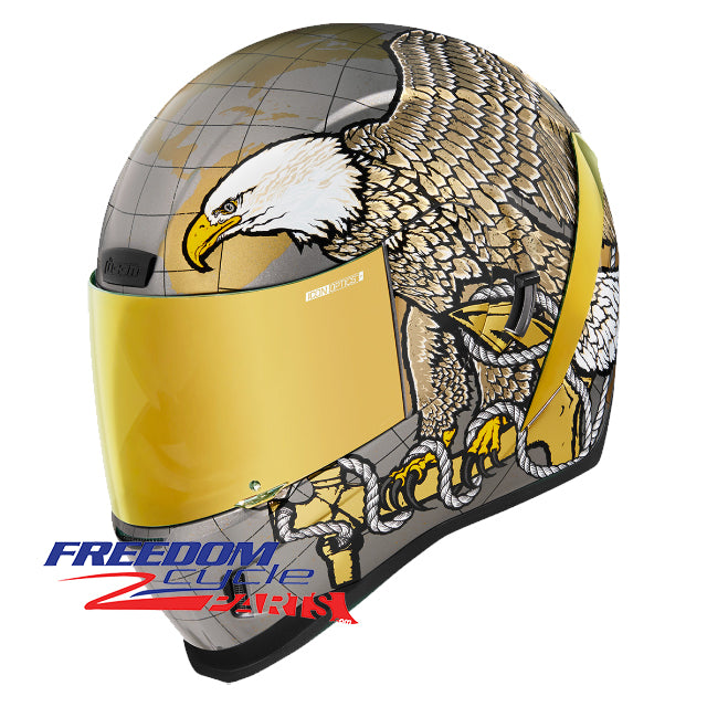 icon airflite helmet Icon Airflite Semper Fi Gold Helmet – Freedom Cycle