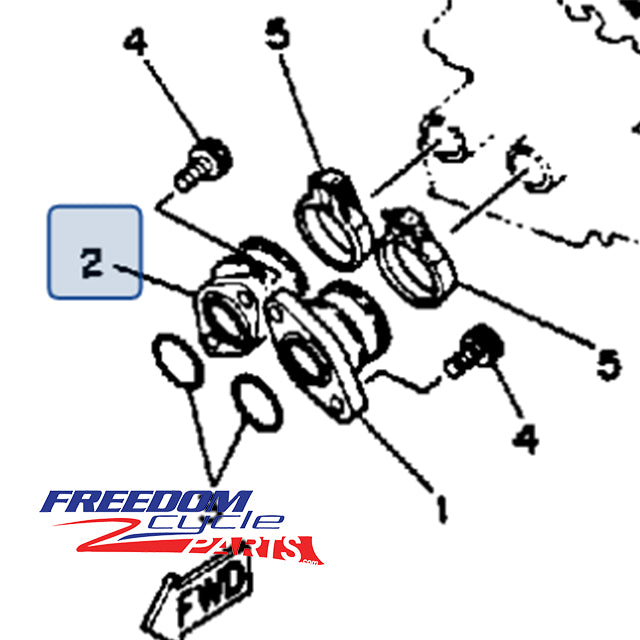 Yamaha XT350 OEM Joint Carburetor (2)