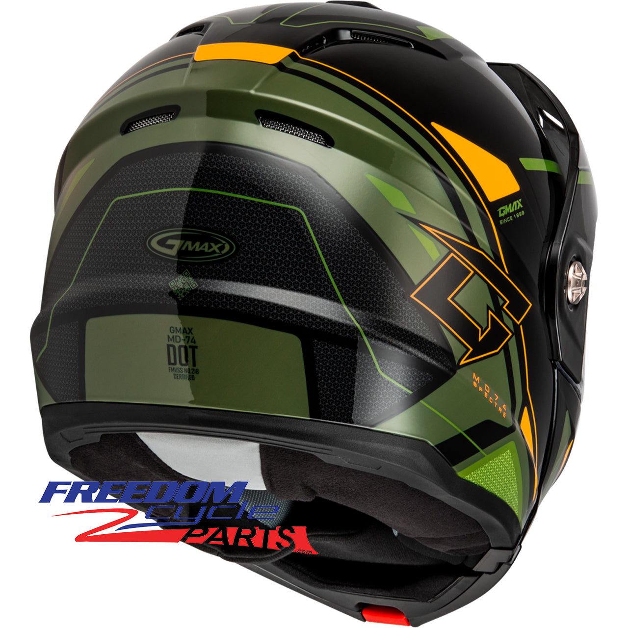 GMax MD-74S Spectre Snow Helmet with Heated Shield