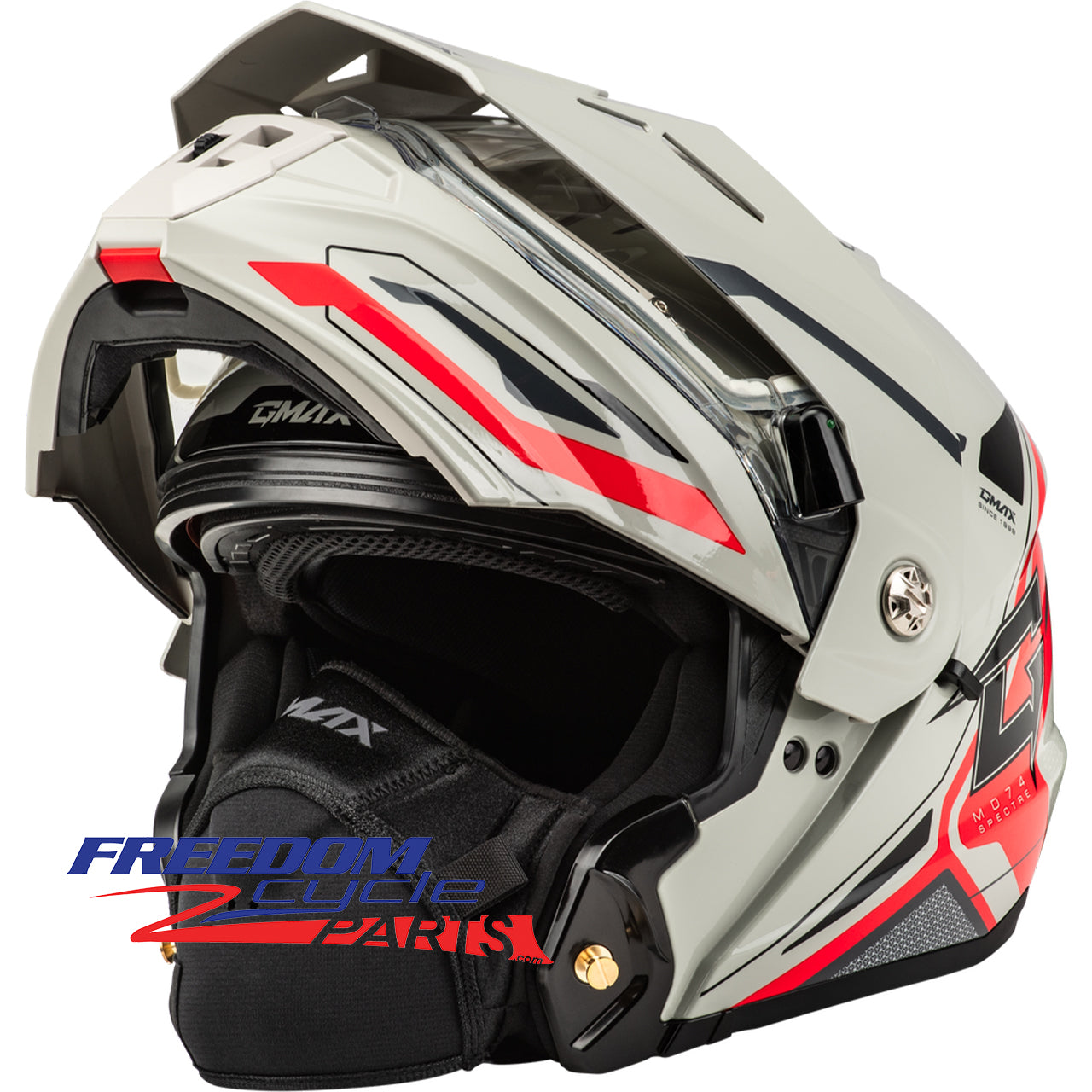 GMax MD-74S Spectre Snow Helmet with Heated Shield
