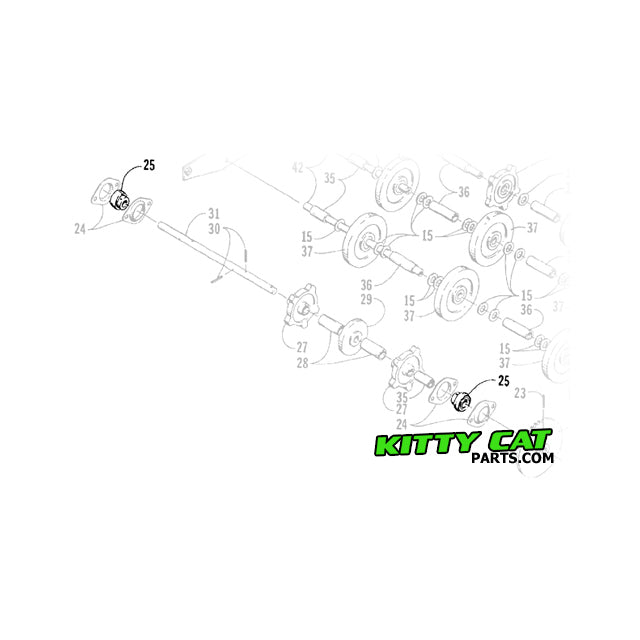 Arctic Cat Kitty Cat OEM Drive Shaft Bearing