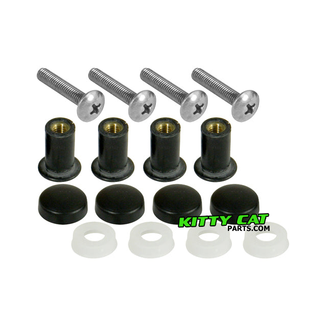 Arctic Cat Kitty Cat Windshield or Headlight Bezel Fastener Kits