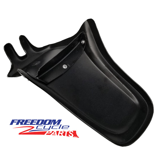 Yamaha BW80 Replica Front & Rear Fenders by DC Plastics - BLACK