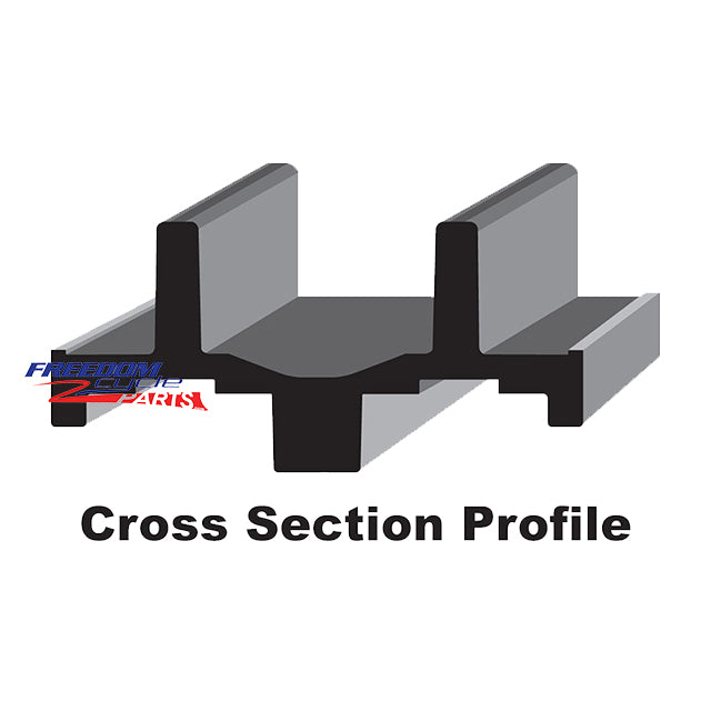 C&A Pro XCS Crossover Snowmobile Skis