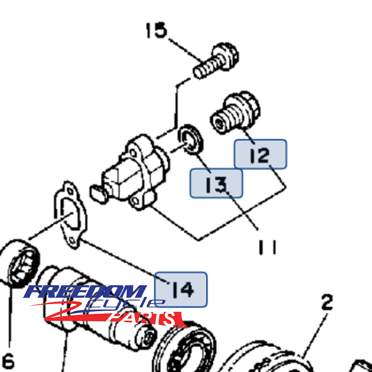 Yamaha BW350 OEM Cam Chain Tensioner Kit