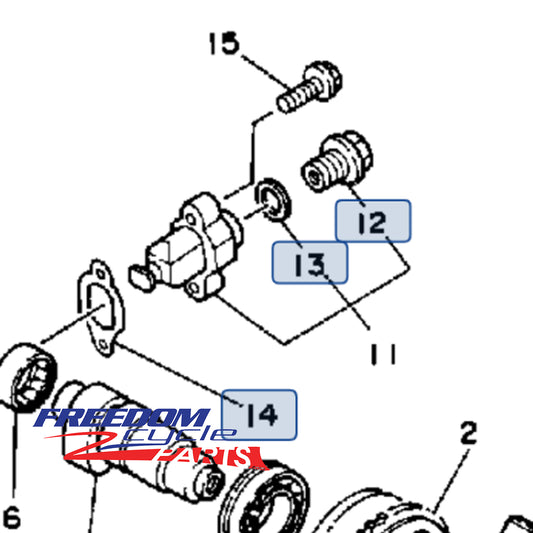 Yamaha BW350 OEM Cam Chain Tensioner Kit