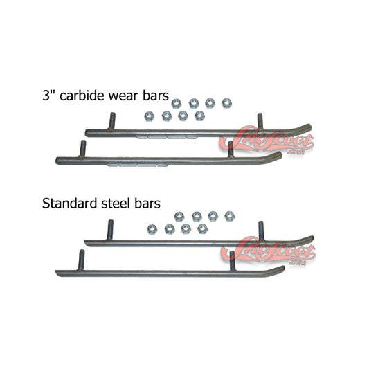 Ski-Doo Mini Z 120 PowerMadd Plastic Ski Kits