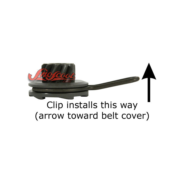 Yamaha Snoscoot 80 Kickstarter Pinion Spring Clip
