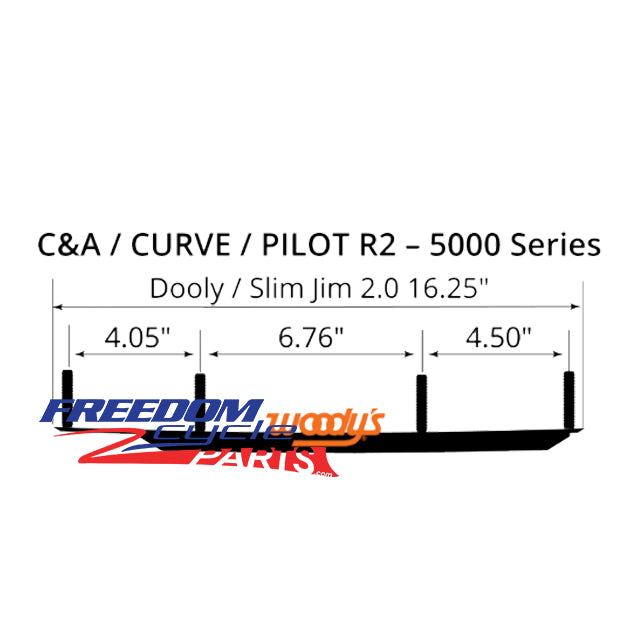 Woody's Traction Universal/Factory Series Runners 6"