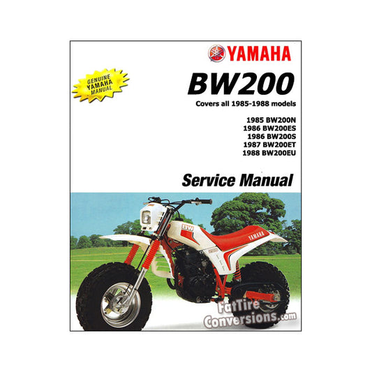 Yamaha BW200 Factory Service Manuals