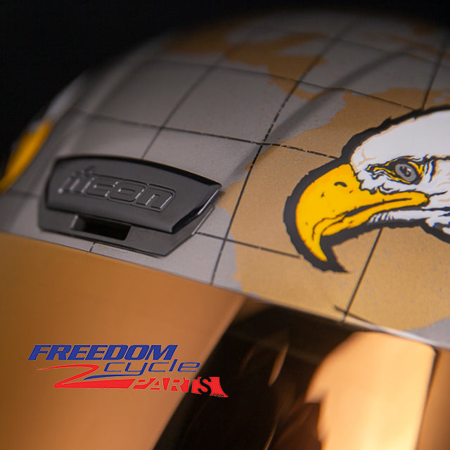 Icon Airflite Semper Fi Gold Helmet