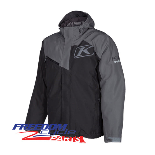 Klim Kompound 3-in-1 Snowmobile Jacket - Black/Asphalt