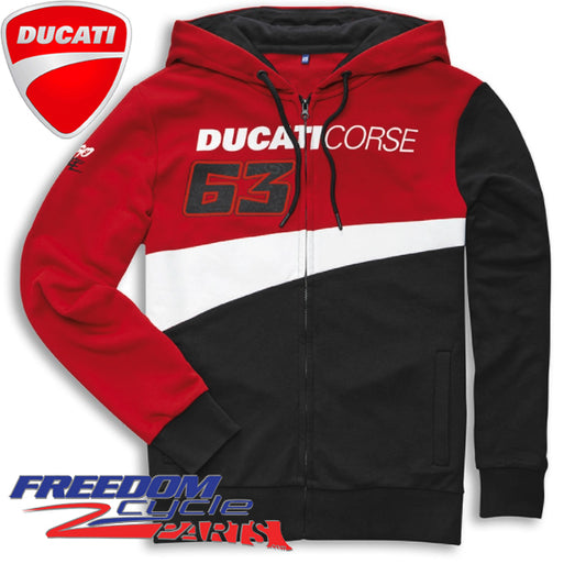 Ducati Corse Francesco "Pecco" Bagnaia Hooded Sweatshirt