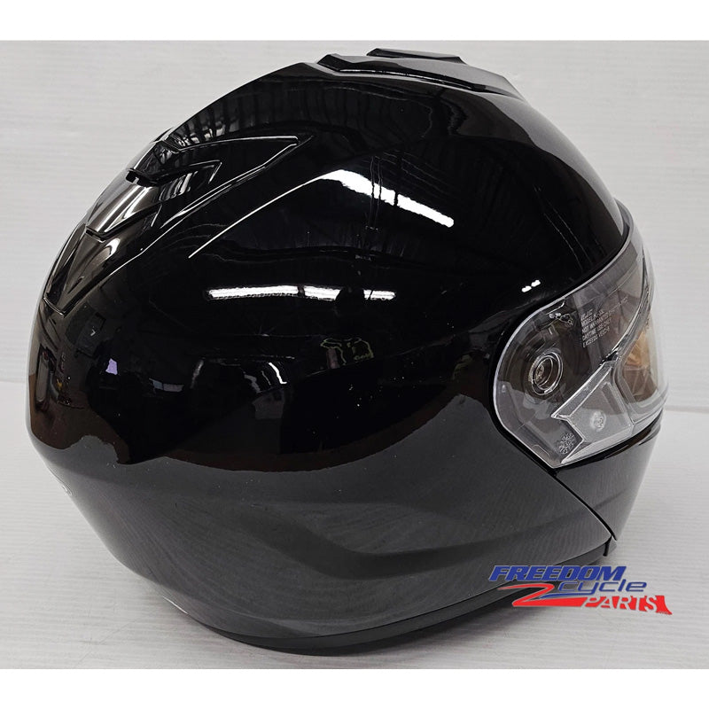 HJC Gloss Black i90 Snow Helmet - Electric Shield
