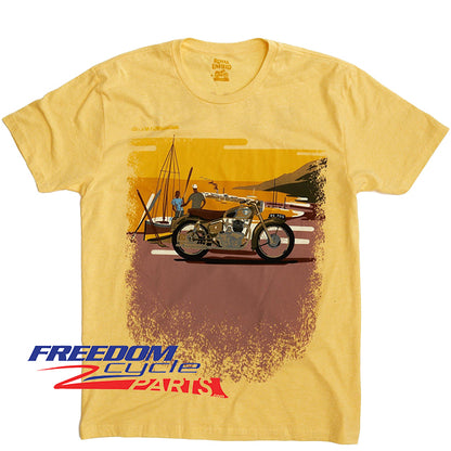 Royal Enfield Classic Sunset Tee - Women's