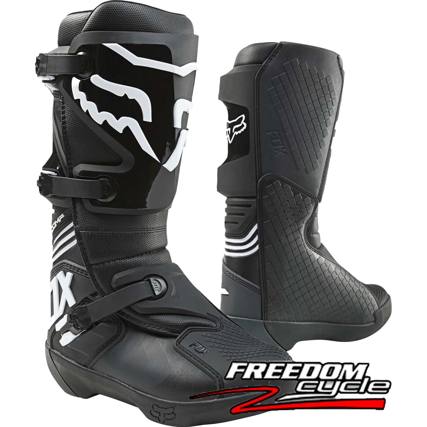 Fox Racing Men's Black Comp Motocross Boots