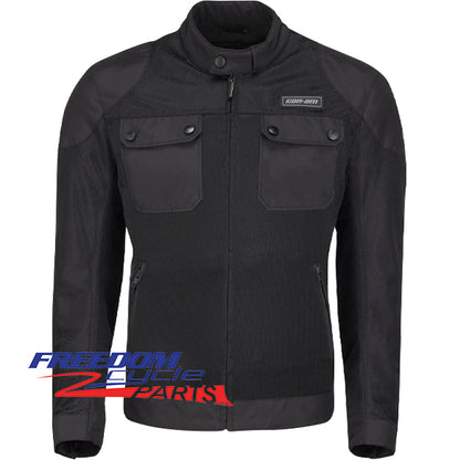 Ski-Doo Men's Motorcycle Mesh CE Jacket