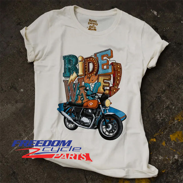 Royal Enfield Ride the Wave Tee - Women's