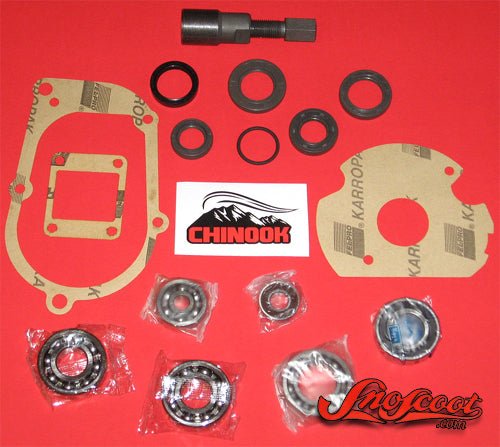 Yamaha SnoScoot 80 Engine & Transmission Bearing, Seal & Gasket Kit