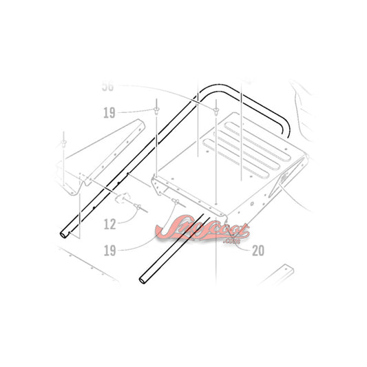 Yamaha Snoscoot 200 Rear Bumper