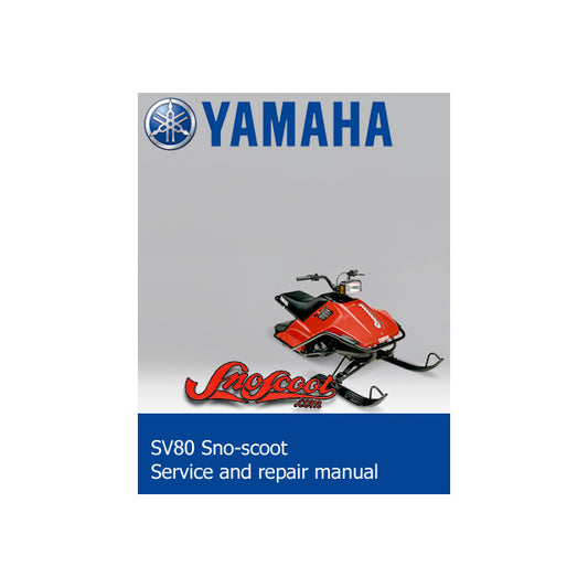 Yamaha Snoscoot 80 Service Manual