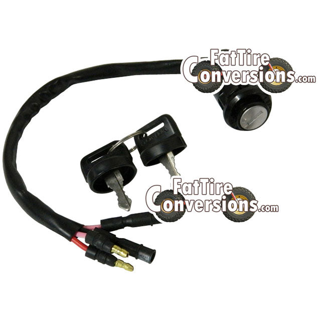 Replacement Keyed Ignition Switch Kit for Yamaha BW200 Electric Start ...