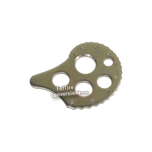 Yamaha BW200 Rear Chain Adjuster Plates Freedom Cycle